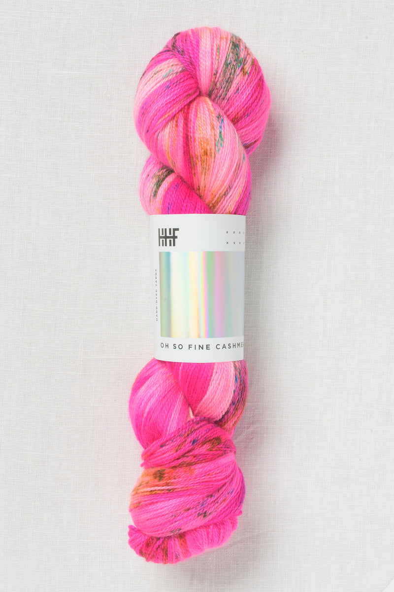 Hedgehog Fibres Oh So Fine Cashmere Pinky Swear