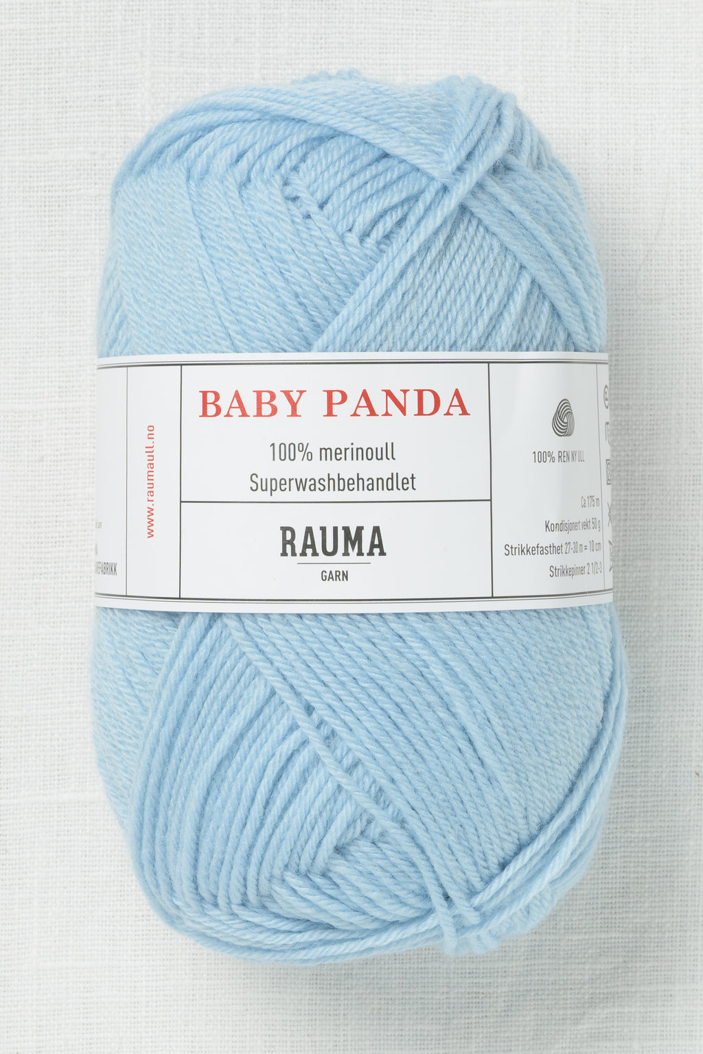 Rauma Babygarn 21 Sky Blue