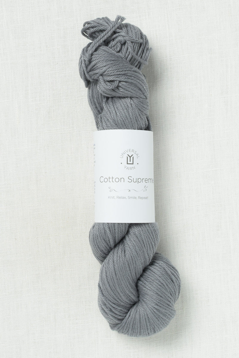 Universal Yarn Cotton Supreme 609 Grey