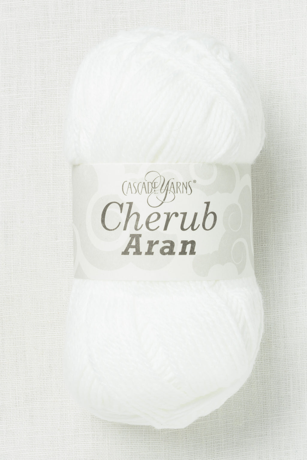 Cascade Cherub Aran 01 White