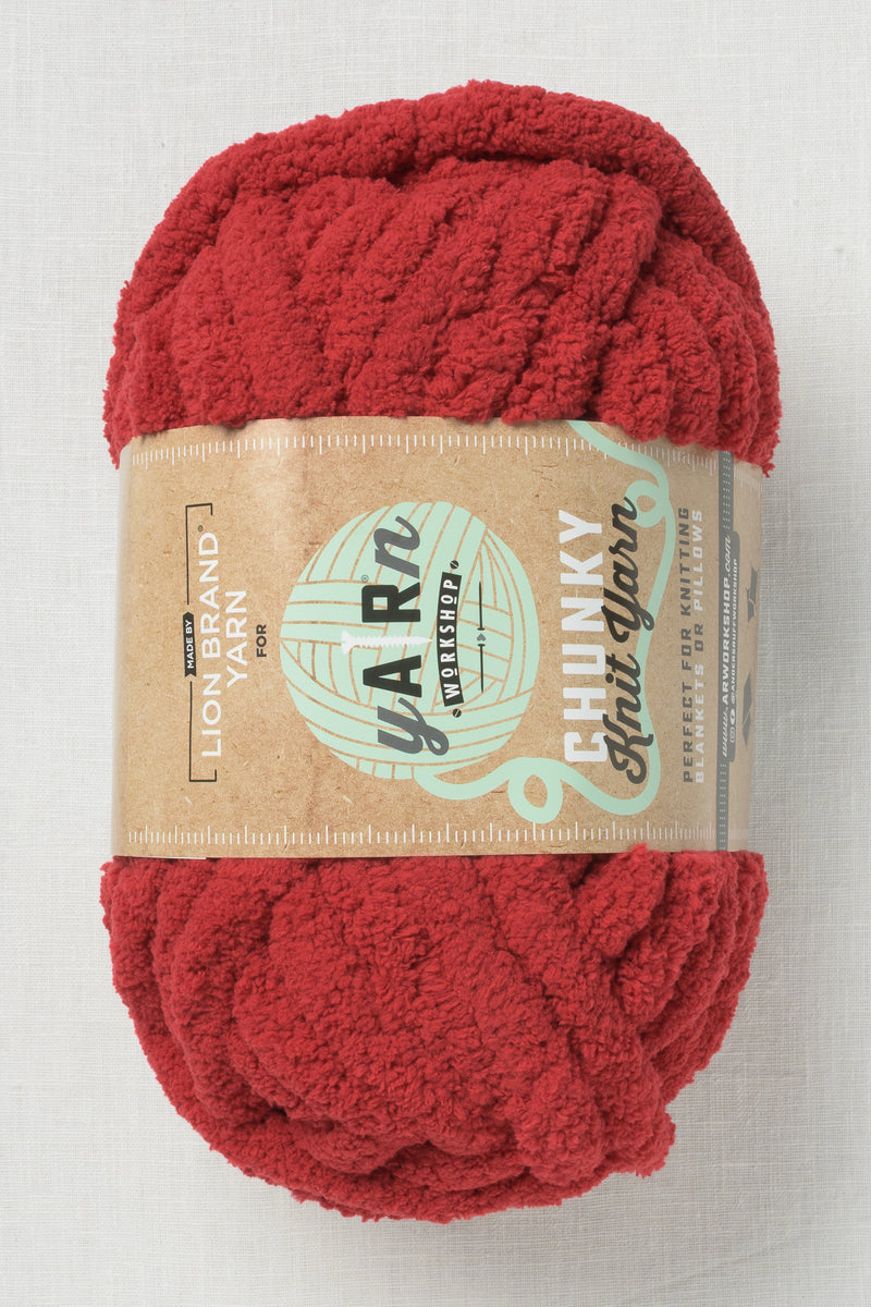 Lion Brand AR Workshop Chunky Knit 114X Cordial