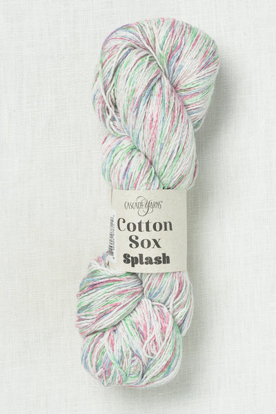Cascade Cotton Sox Splash 410 Garden