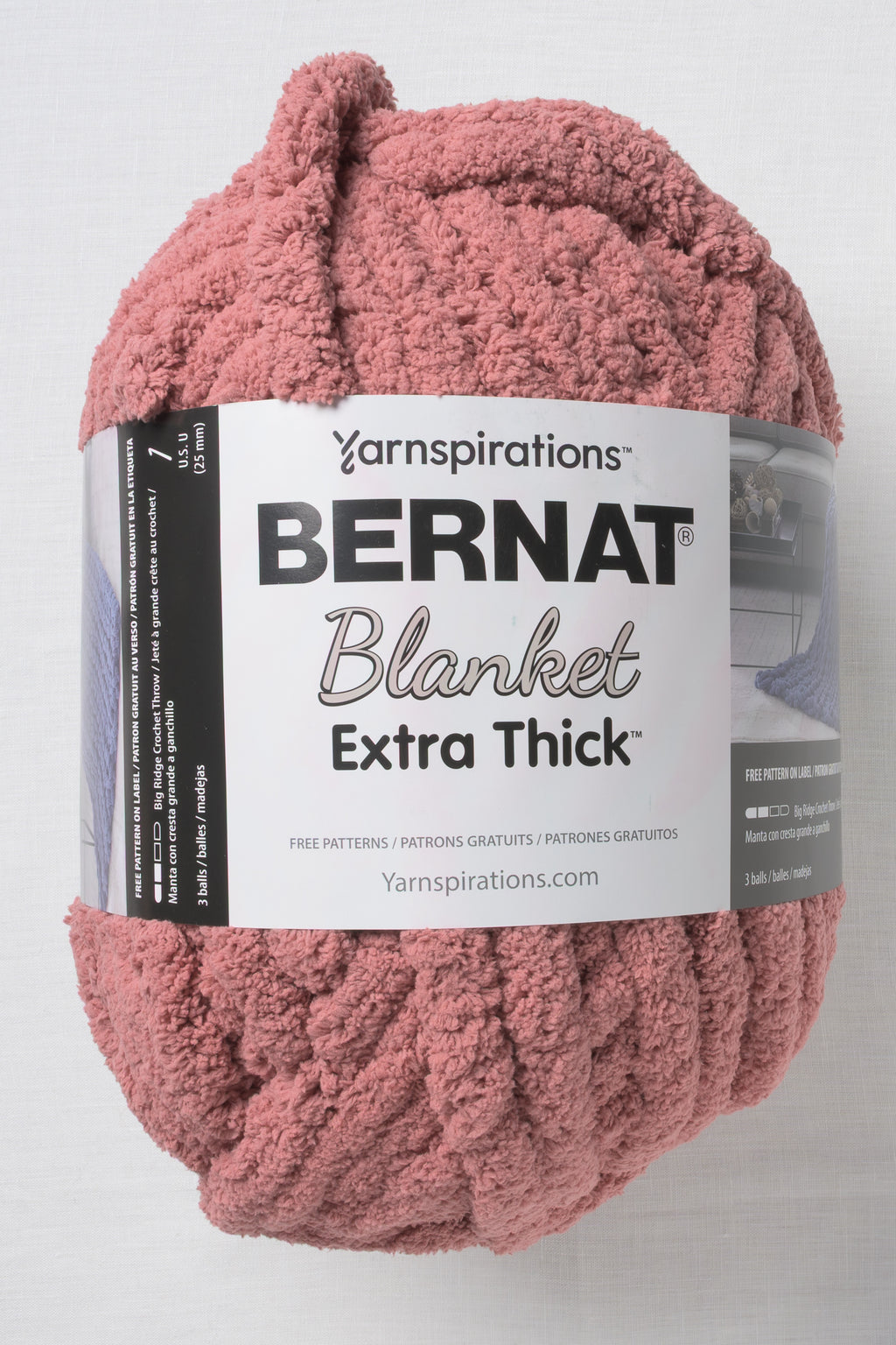 Bernat Blanket Extra Thick Rose