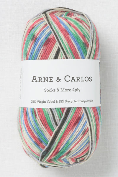Arne & Carlos Socks & More 4ply Long Table Color