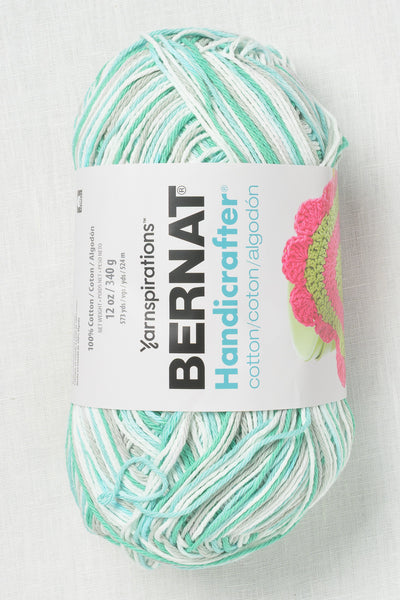 Bernat Handicrafter Cotton Prints and Ombres 340g Quiet Sea