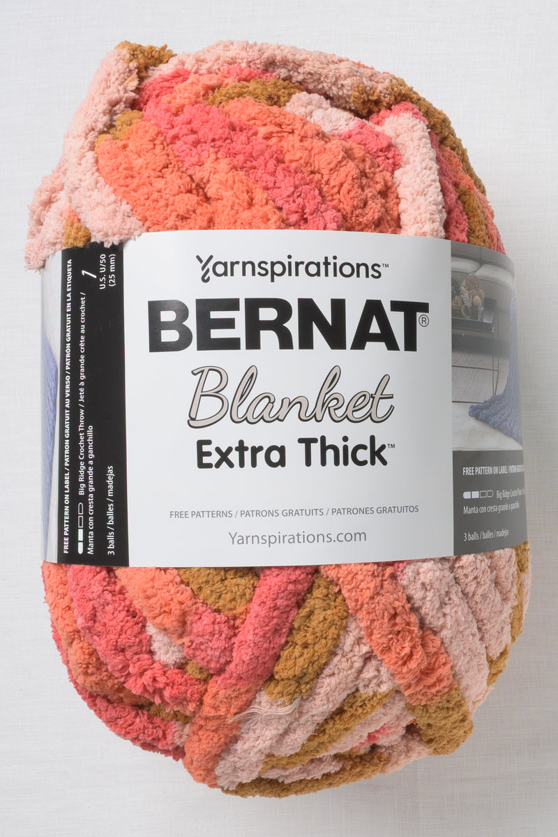 Bernat Blanket Extra Thick Sunset
