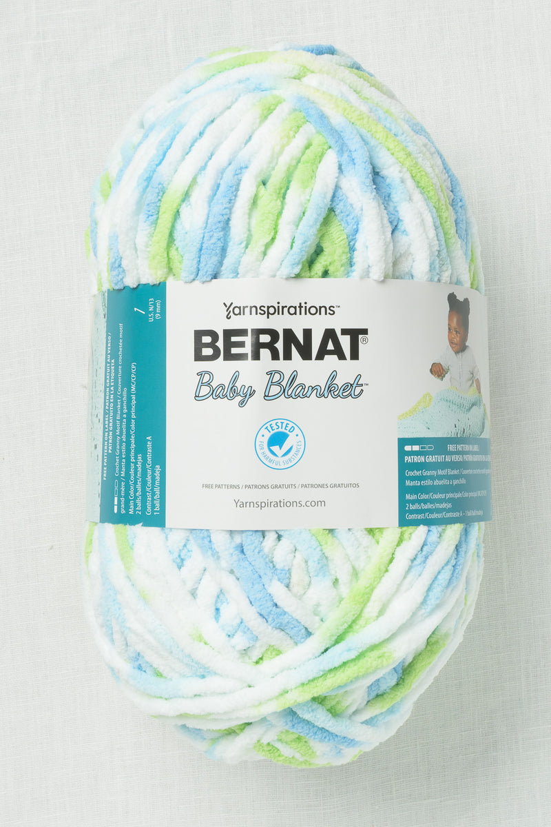 Bernat Baby Blanket Big Ball Funny Prints