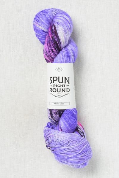Spun Right Round Tough Sock Lights Out