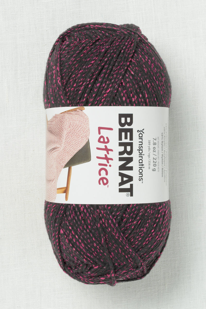 Bernat Lattice Fuchsia Fizz