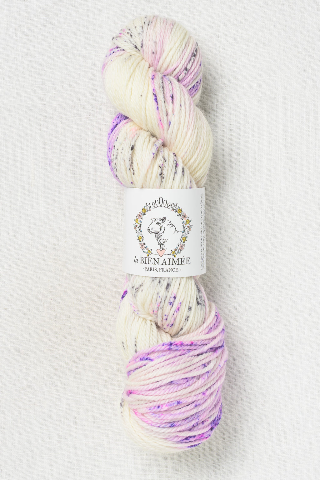 La Bien Aimee Merino Aran Gateway Purple