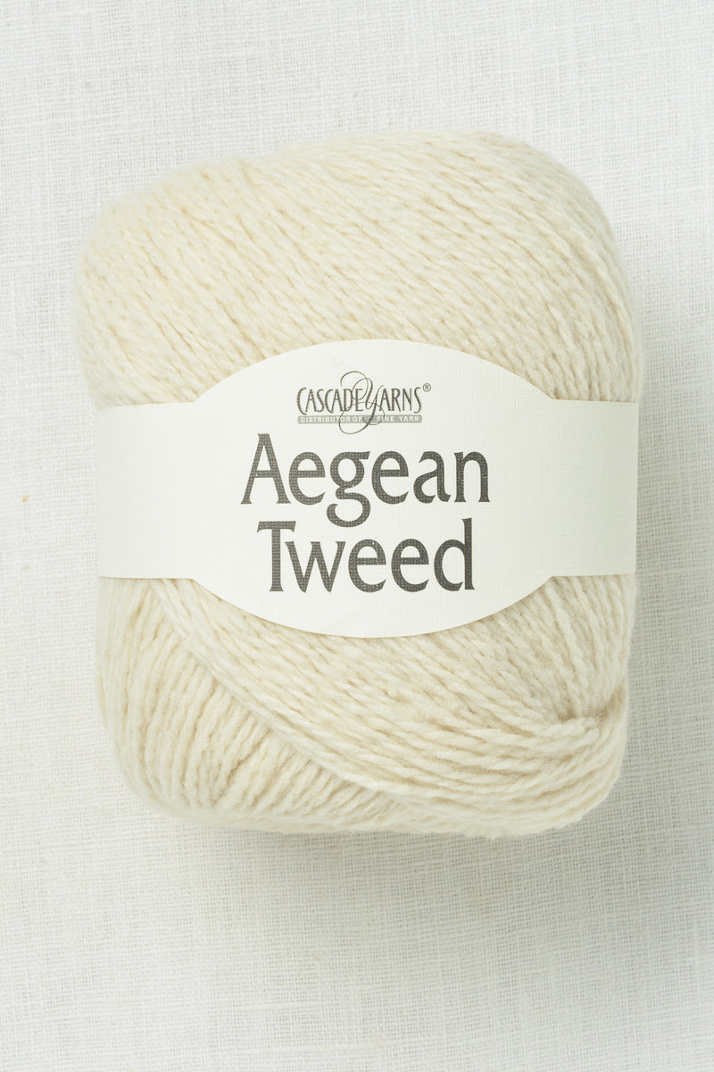 Cascade Aegean Tweed 07 Cream