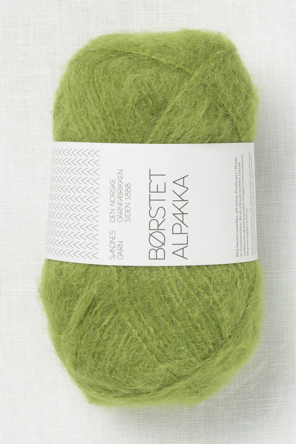 Sandnes Garn Borstet Alpakka 9564 Matcha