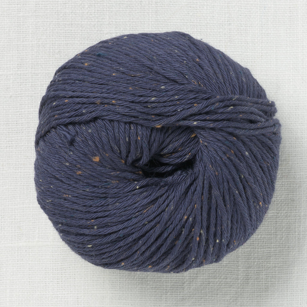 Erika Knight Gossypium Cotton Tweed 16 Midnight Blue