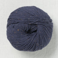 Erika Knight Gossypium Cotton Tweed 16 Midnight Blue
