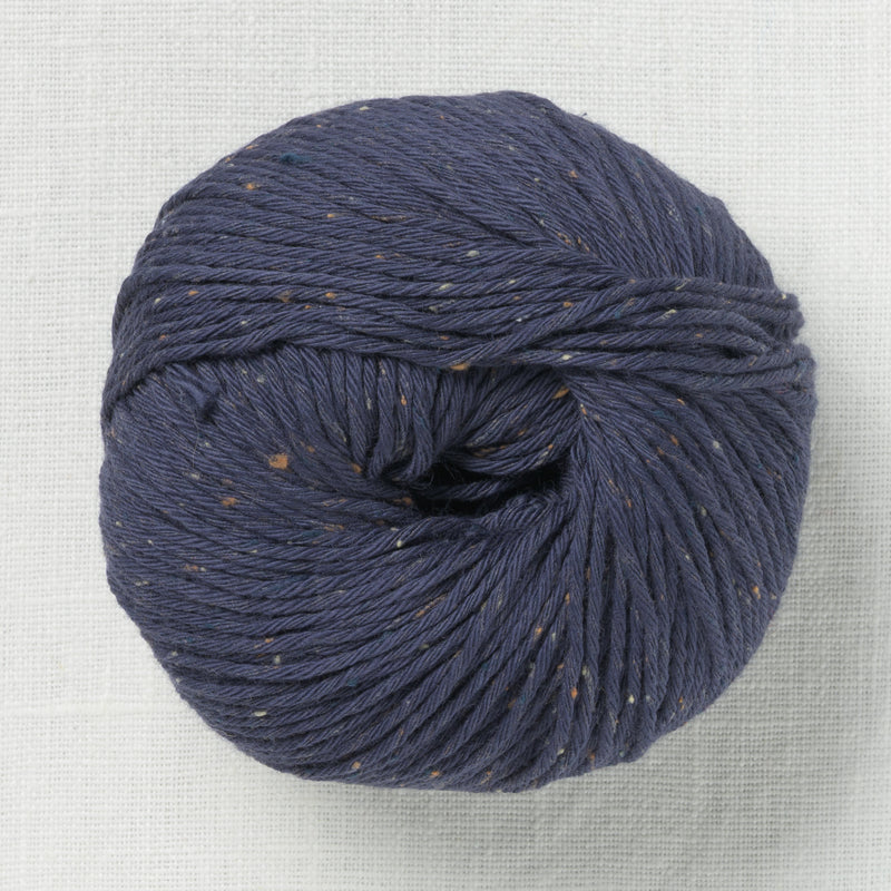 Erika Knight Gossypium Cotton Tweed 16 Midnight Blue