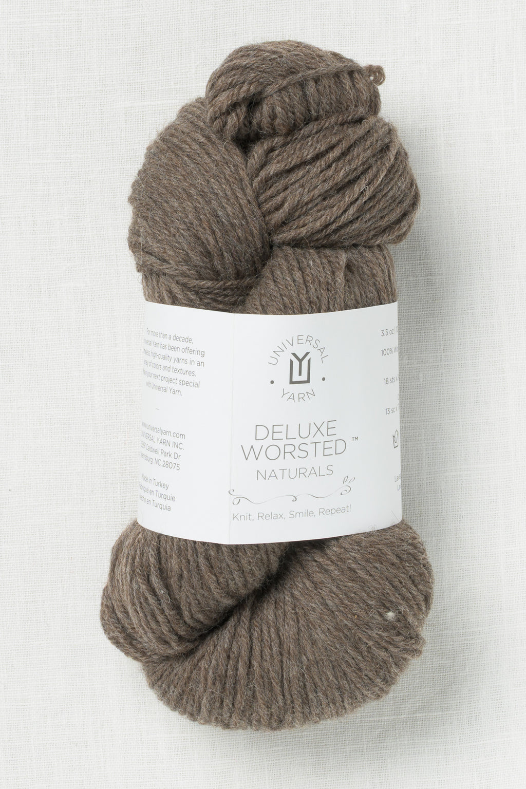 Universal Yarn Deluxe Worsted 40004 Pewter Undyed