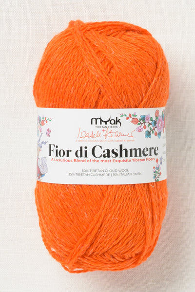 mYak Fior di Cashmere Orange Crush