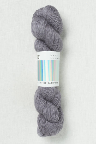 Hedgehog Fibres Oh So Fine Cashmere Cinder