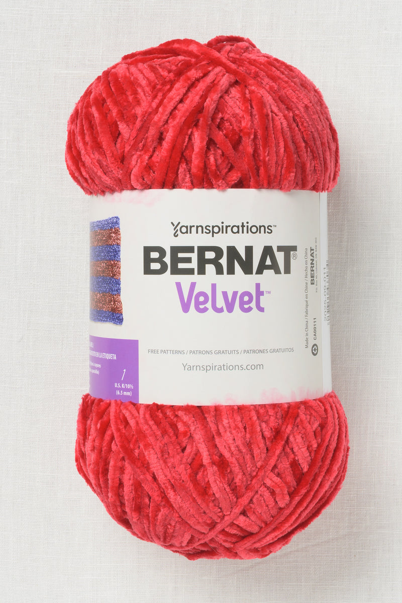 Bernat Red Bernat Velvet Red – Wool and Company