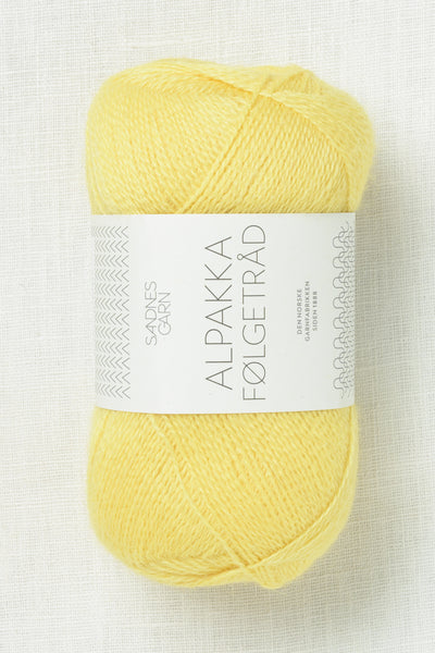 Sandnes Garn Alpakka Folgetrad 9004 Lemon