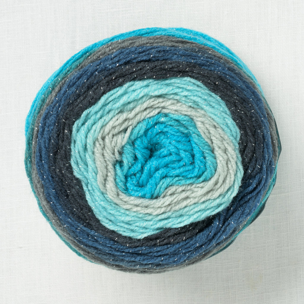 Lion Brand Mandala Sparkle Yarn, garen voor breien en haken, Crux, 1 bol Lion Brand Mandala Sparkle Yarn, garen voor breien en haken, Crux, 1 bol