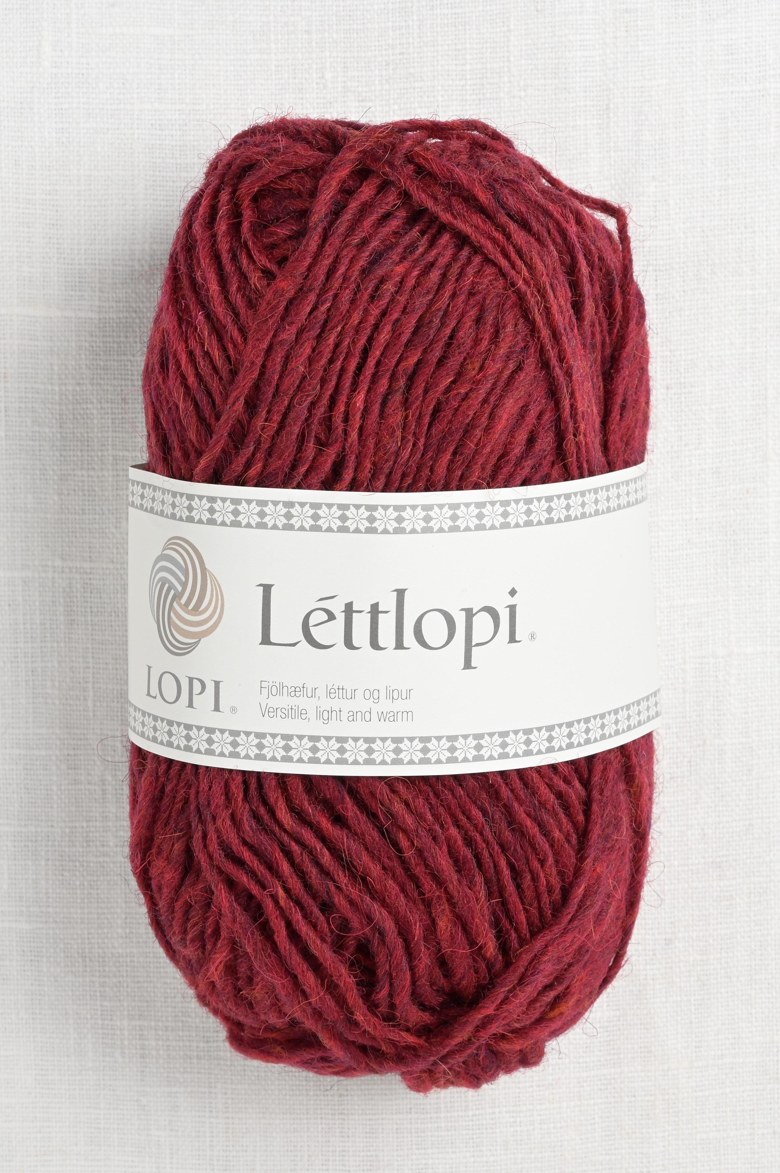 Lopi Lettlopi 1409 Garnet Red – Wool and Company
