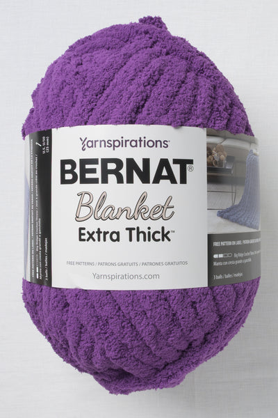 Bernat Blanket Extra Thick Purple Punch
