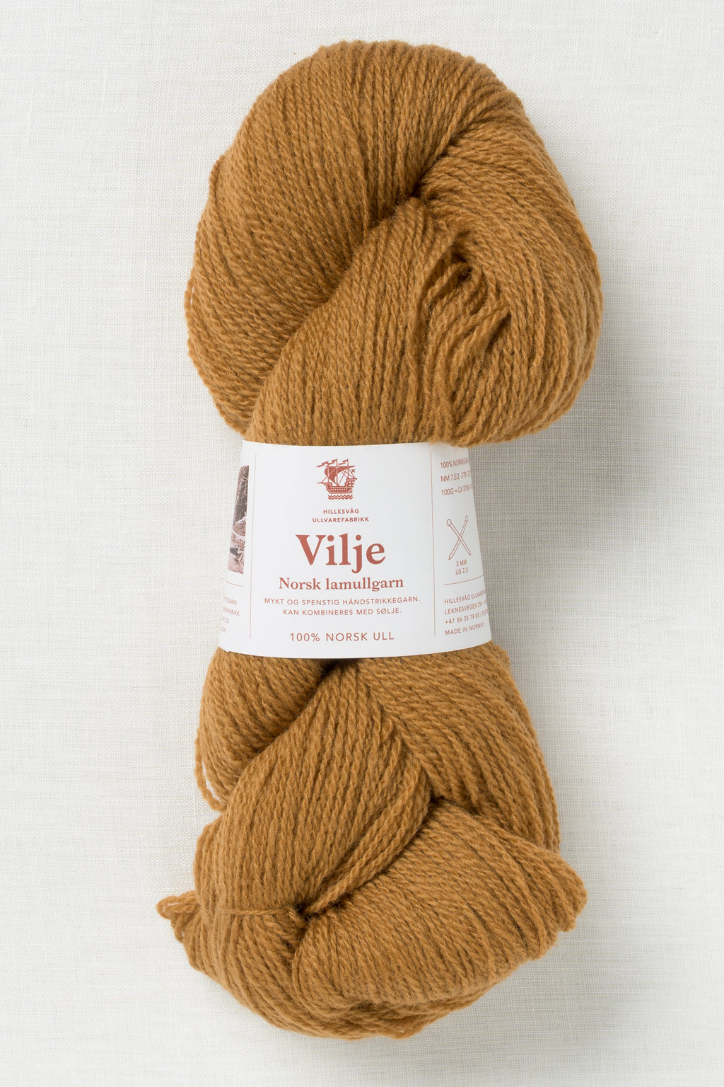 Hillesvåg Vilje 462 Caramel (New)