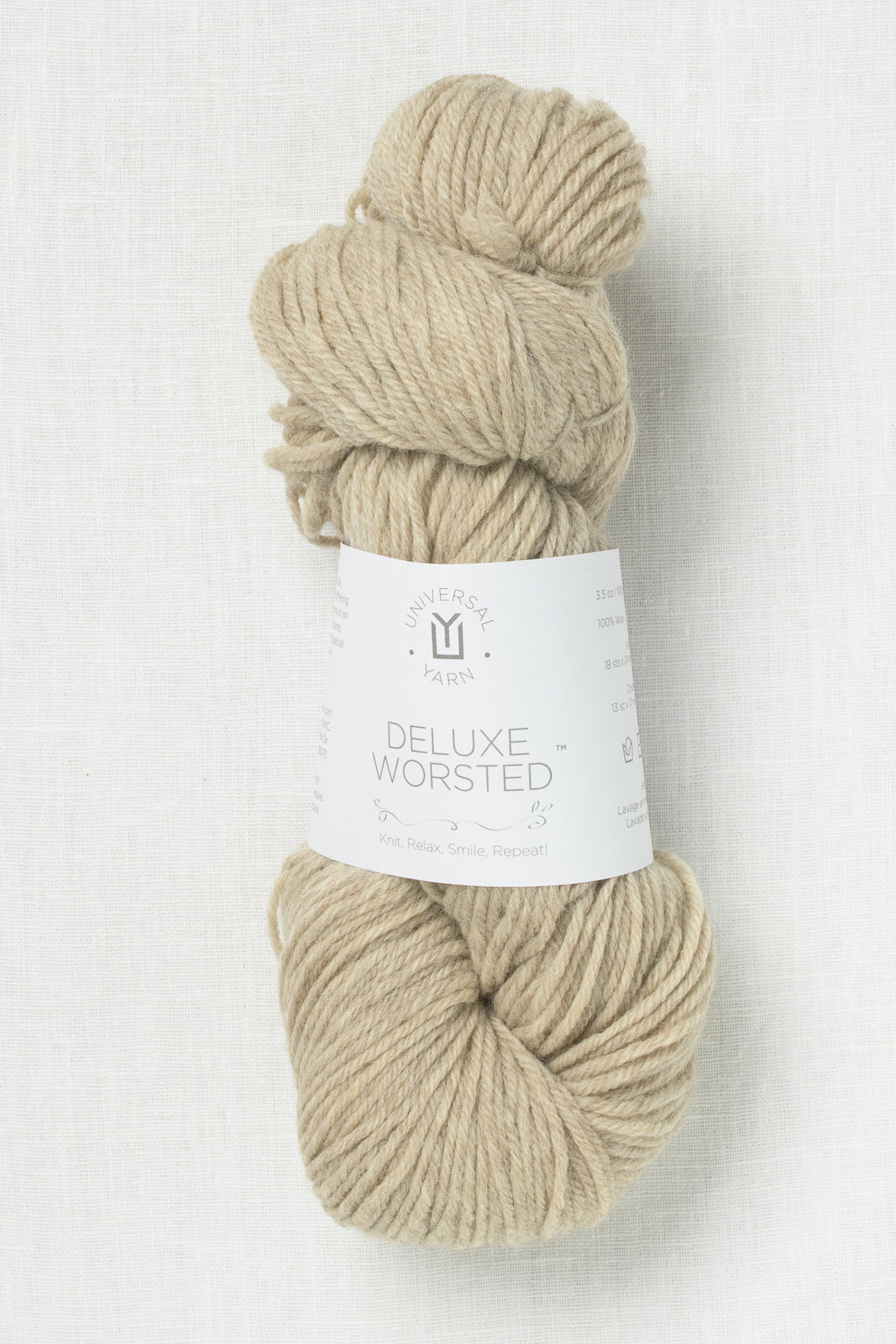 Universal Yarn Deluxe Worsted  40002 Millet Undyed