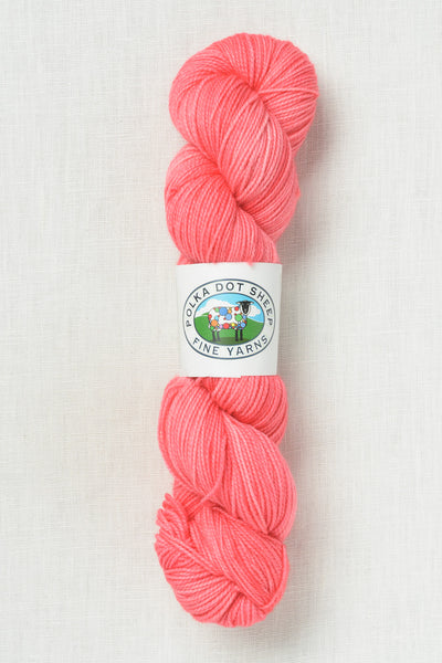Polka Dot Sheep Tenderfoot 80/20 Coral