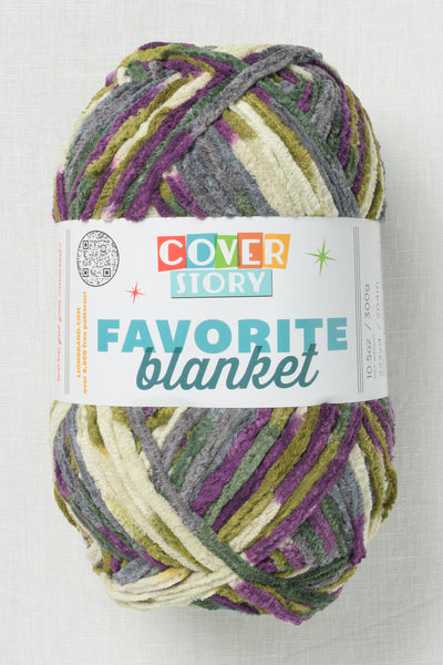 Lion Brand Cover Story Favorite Blanket 211BF Vineyard