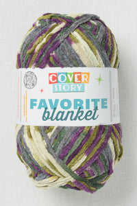 Lion Brand Cover Story Favorite Blanket 211BF Vineyard