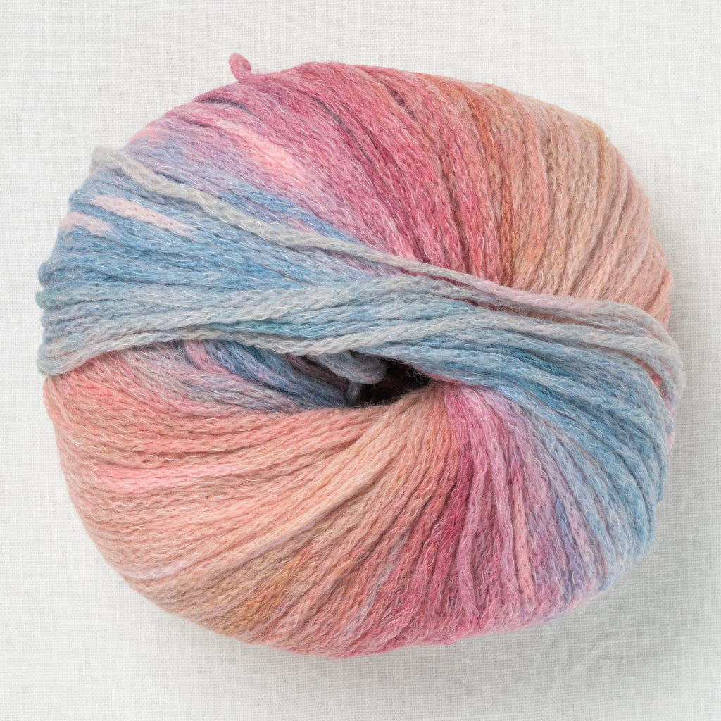 Lang Yarns Magnolia 12 Pink Blue Brown