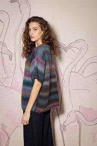 Short-sleeved sweater Deliah by LANGYARNS SWITZERLAND
