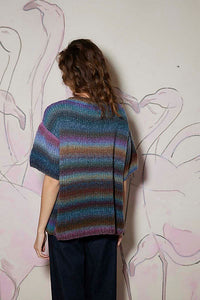 Short-sleeved sweater Deliah by LANGYARNS SWITZERLAND