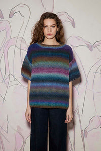 Short-sleeved sweater Deliah by LANGYARNS SWITZERLAND
