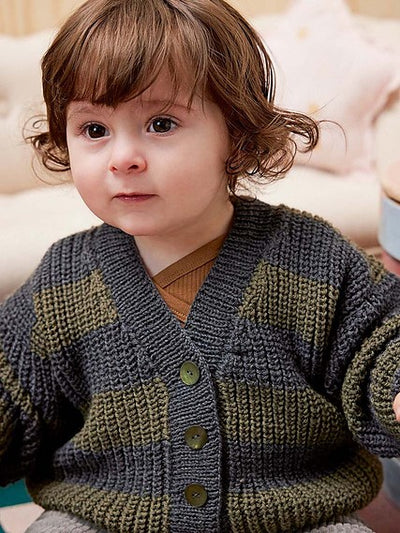 Cardigan Theo by LANGYARNS SWITZERLAND