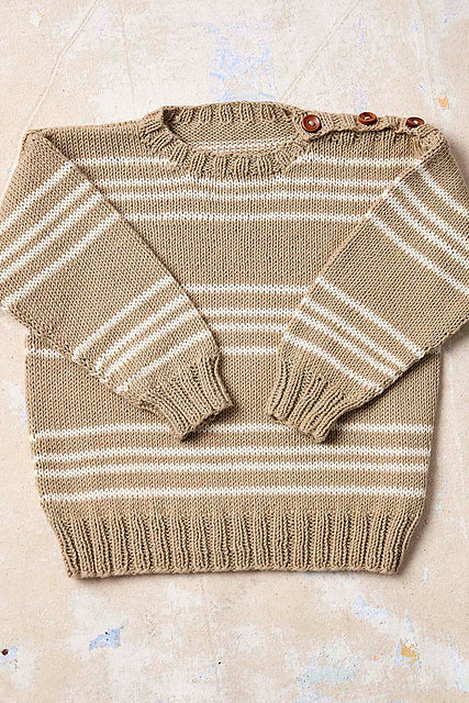 Leif Sweater by LANGYARNS SWITZERLAND