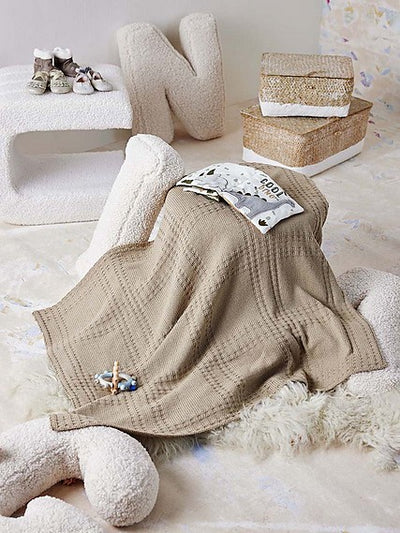 Magnus Baby blanket by LANGYARNS SWITZERLAND