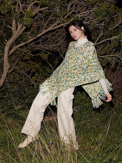 Maddy Poncho by LANGYARNS SWITZERLAND