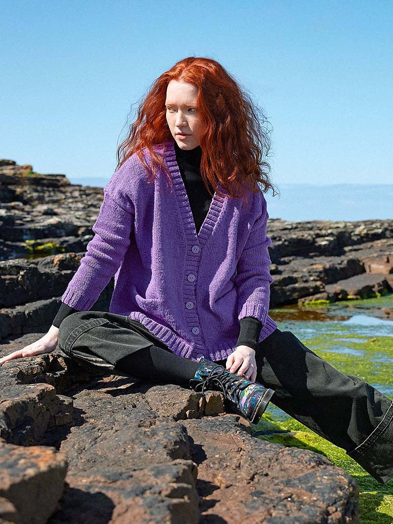 Brenna Cardigan by LANGYARNS SWITZERLAND