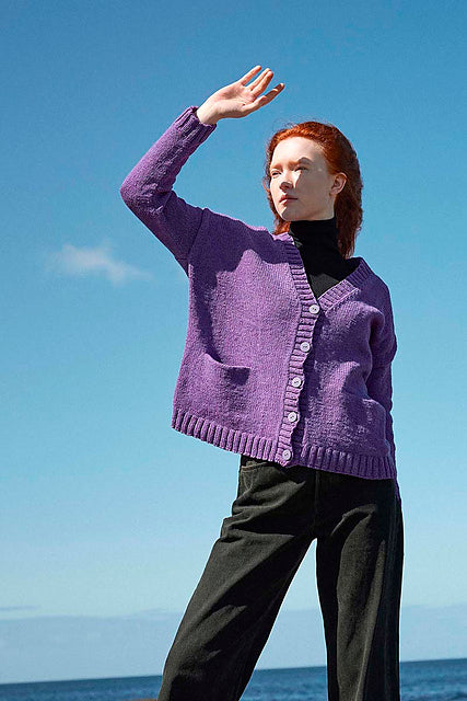 Brenna Cardigan by LANGYARNS SWITZERLAND