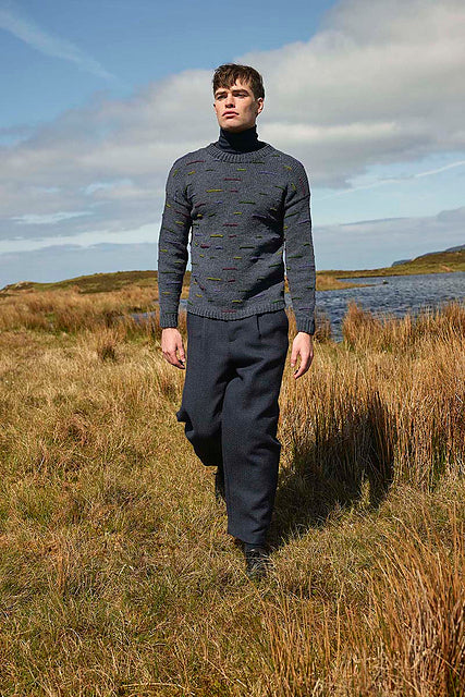Eamon Men’s sweater by LANGYARNS SWITZERLAND