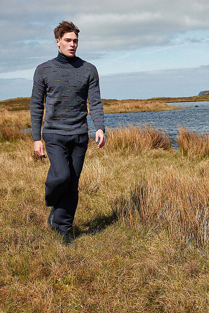 Eamon Men’s sweater by LANGYARNS SWITZERLAND