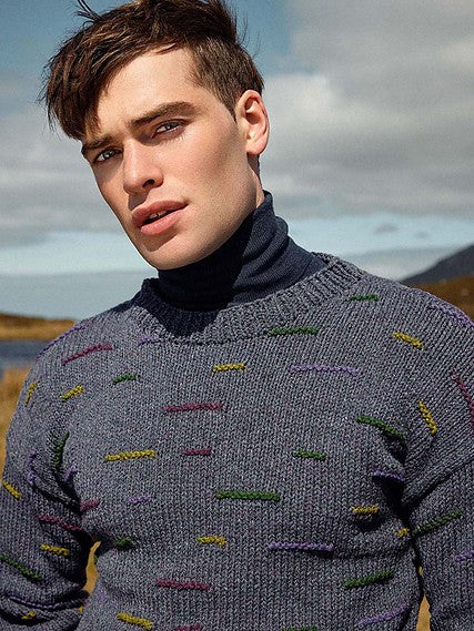 Eamon Men’s sweater by LANGYARNS SWITZERLAND