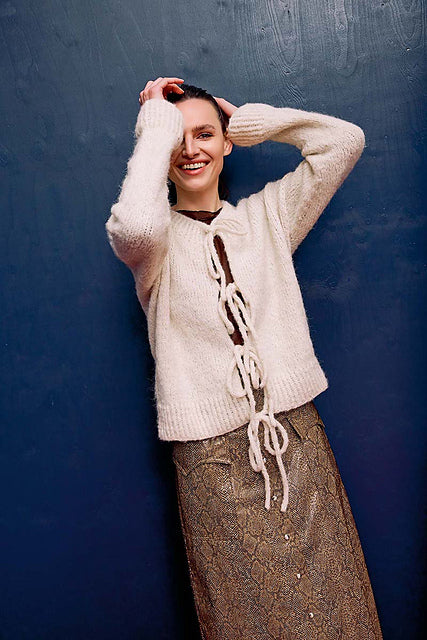 Eloise Top Down Short Jacket by LANGYARNS SWITZERLAND