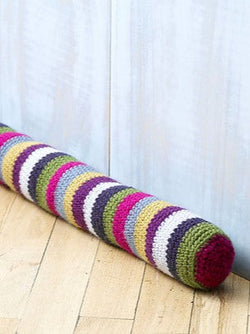 Striped Draft Stopper #90693AD by Lion Brand Yarn