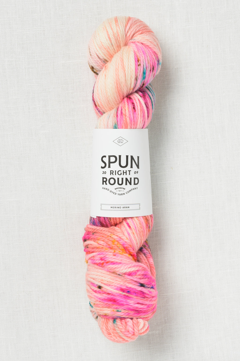 Spun Right Round Merino Aran Tizzy