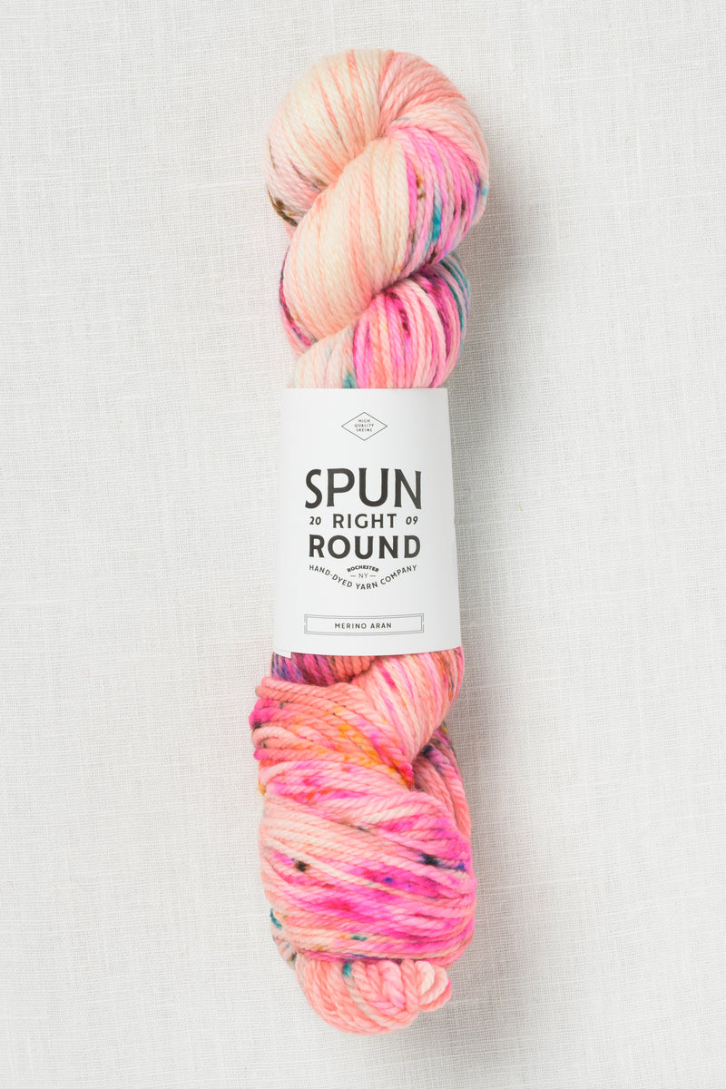 Spun Right Round Merino Aran Tizzy