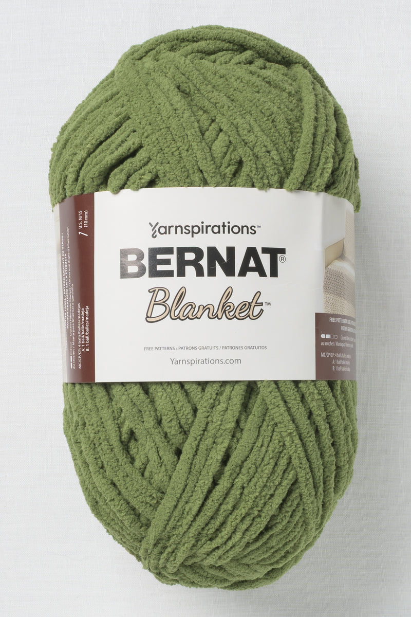Bernat Blanket Khaki Green